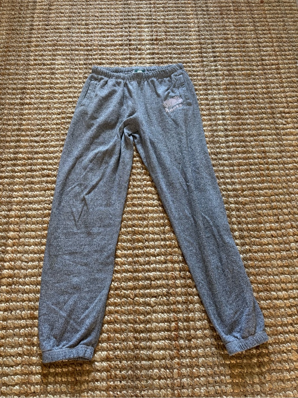 Roots women’s  Heather Gray Jogger Sweatpants size small